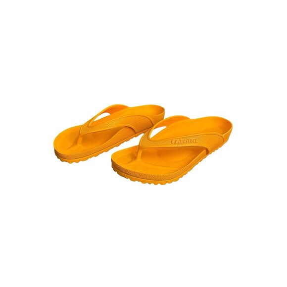 BIRKENSTOCK 250 Honolulu Eva Thong Sandals Ladies 8 Men’s 6 EU 39 Orange Germany - Picture 1 of 15